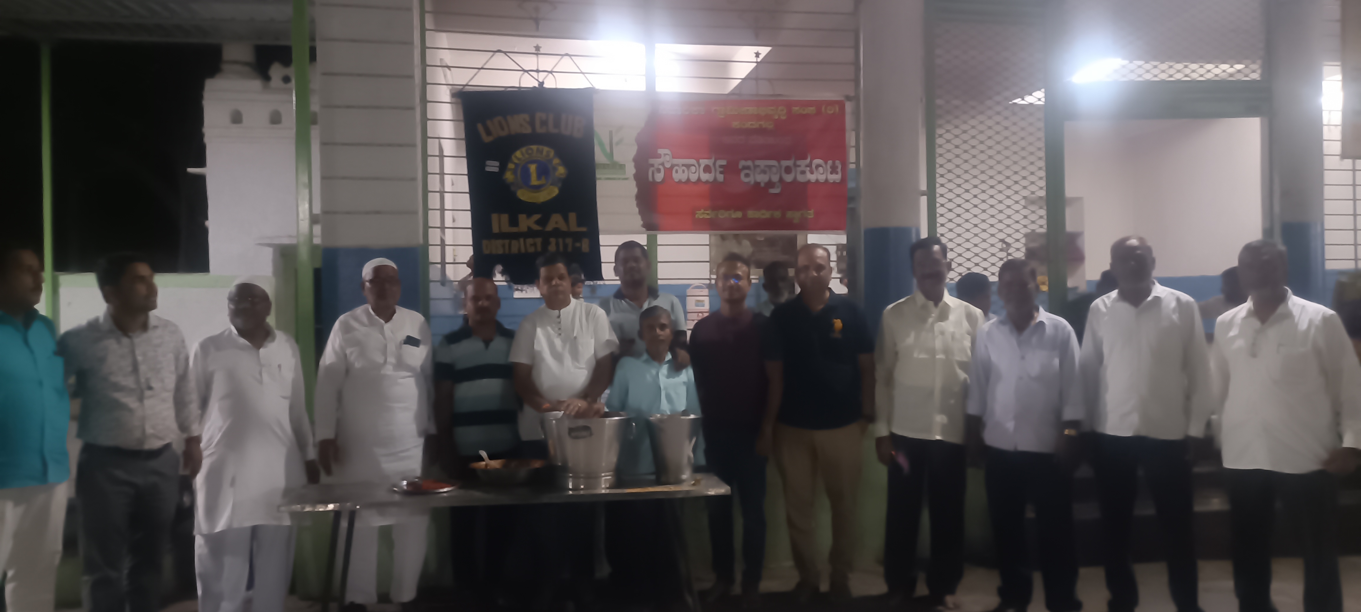 Hunger relief activity -arranging IFTIHAR dinner to Muslim community 