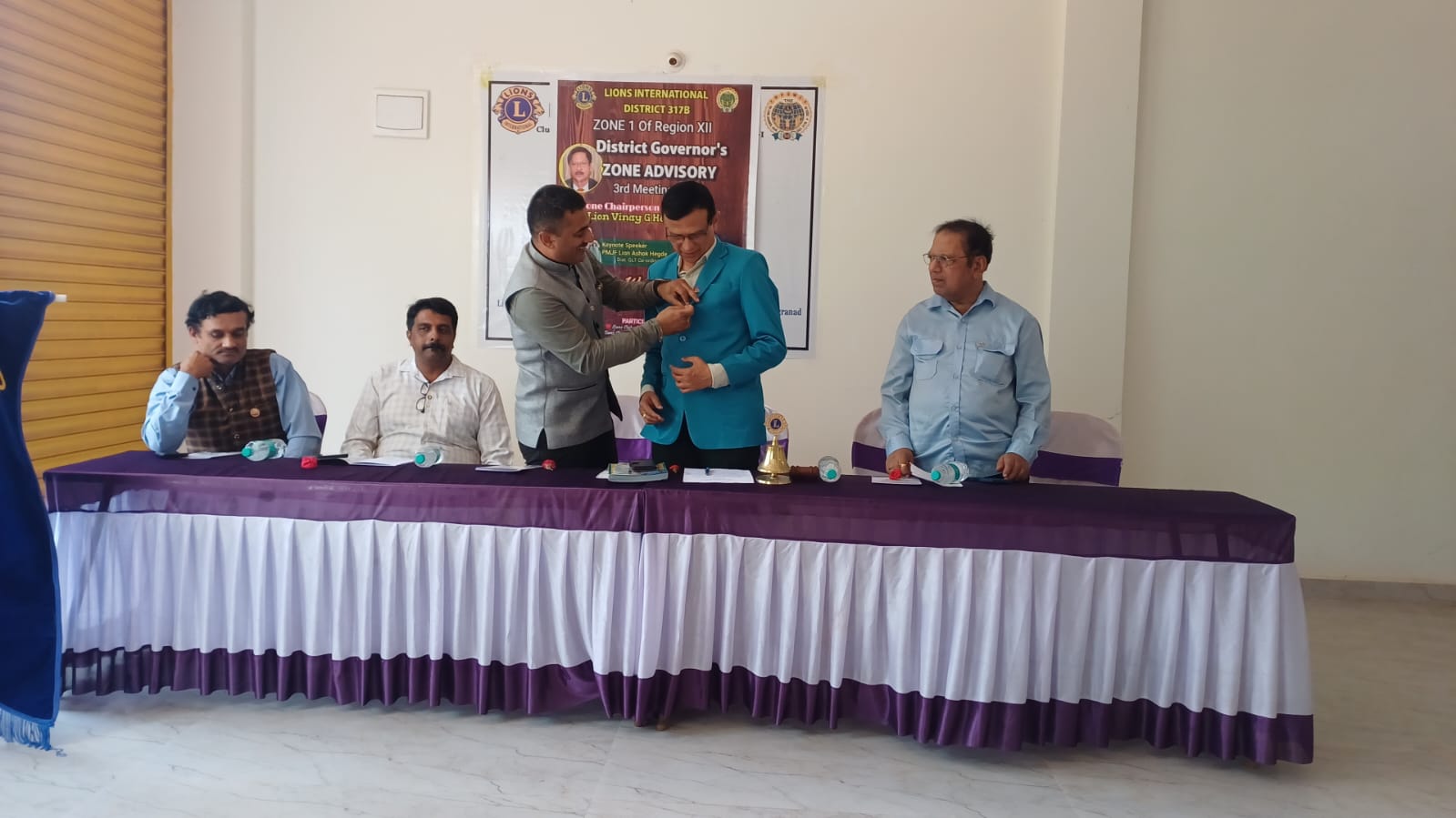 DG's ZONE ADVISORY 3RD MEETING AT BANAVASI ZONE 1 OF REGION 12