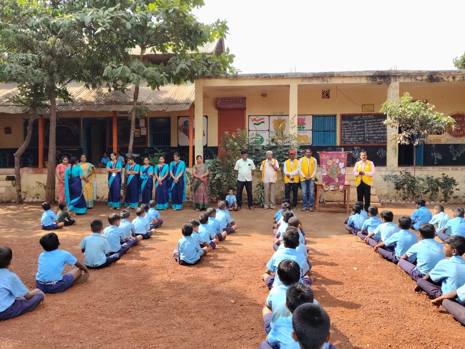 Childhood Cancer Awareness program at Bhanshankari School.