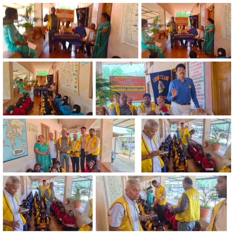 DISTRIBUTION OF SANITARY PADS TO GOVT SCHOOL GIRL STUDENTS.