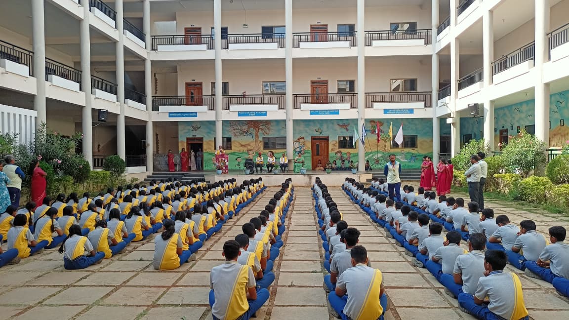 Awareness program on environmental at B.L.D.E School-20.03.26