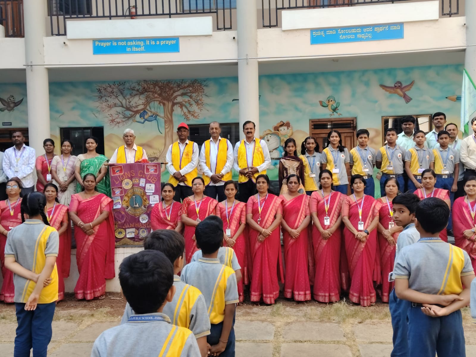 Awareness program on environmental at B.L.D.E School-20.03.26