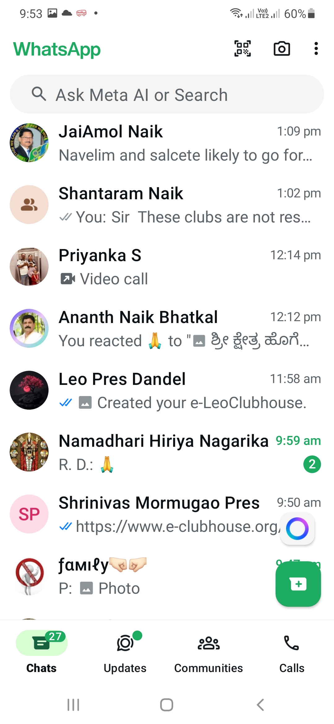 Lion Portal and e-clubhouse website.