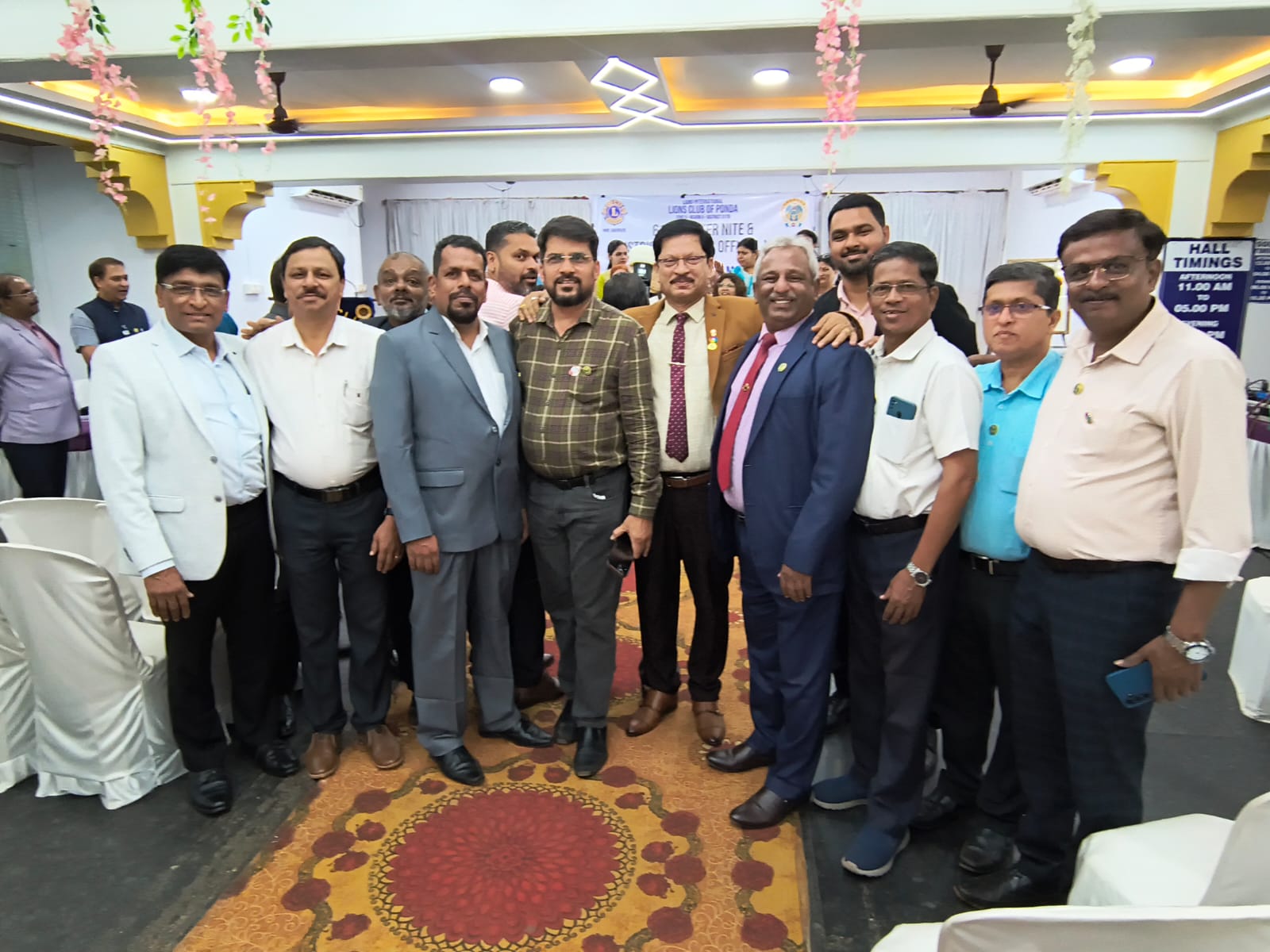 61 CHARTER NITE LIONS CLUB OF PONDA