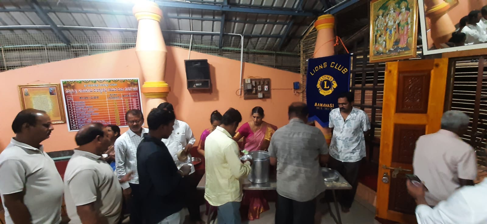 Prasada and Snacks Distribution Programme
