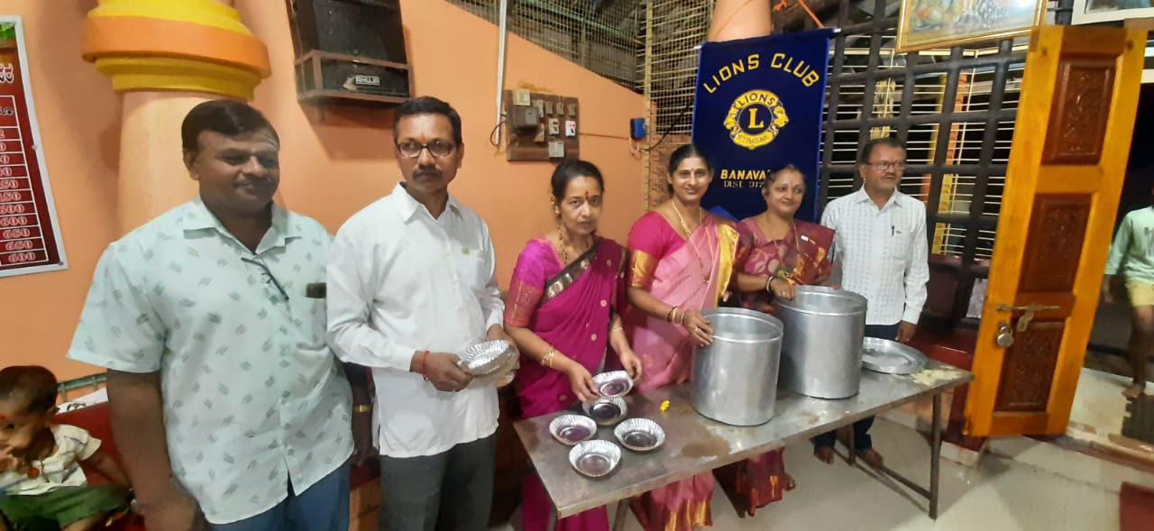 Prasada and Snacks Distribution Programme