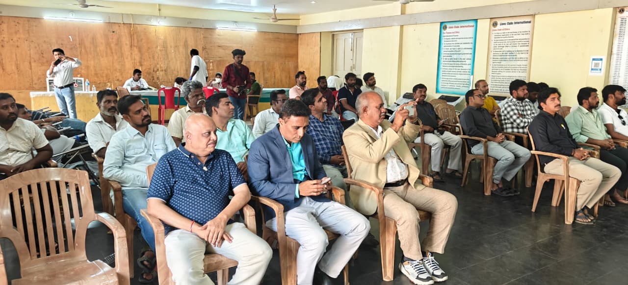 VOLUNTARY BLOOD DONATION CAMP IN ASSOCIATION WITH ENGINEERS ASSOCIATION, BELLARY