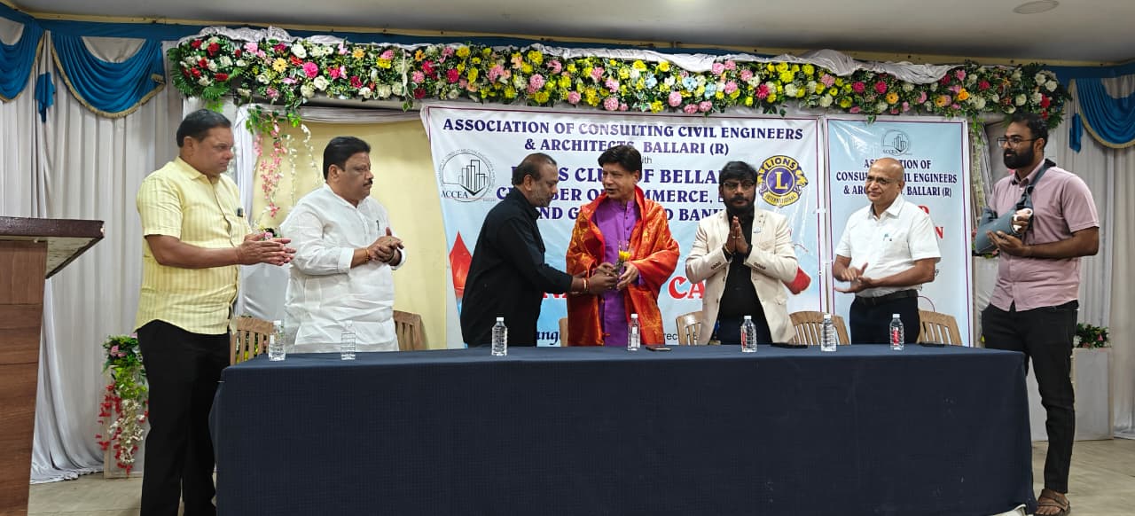 VOLUNTARY BLOOD DONATION CAMP IN ASSOCIATION WITH ENGINEERS ASSOCIATION, BELLARY