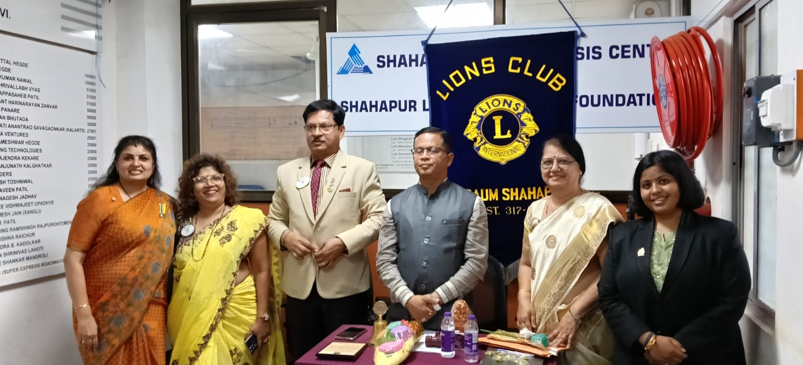 Attended DG Visit to Lions Club of Shahpur