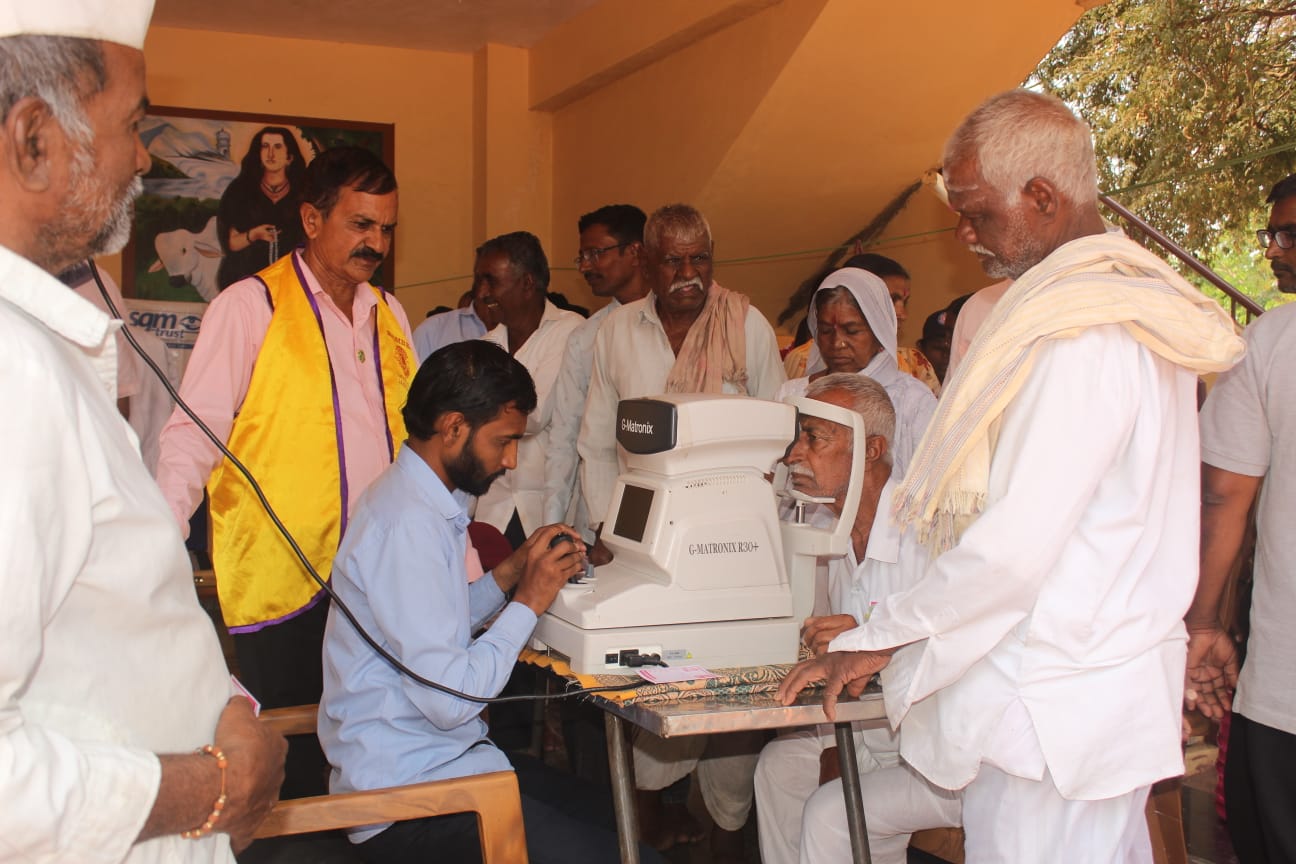 Free Eye Screening Camp at Muttur Village.