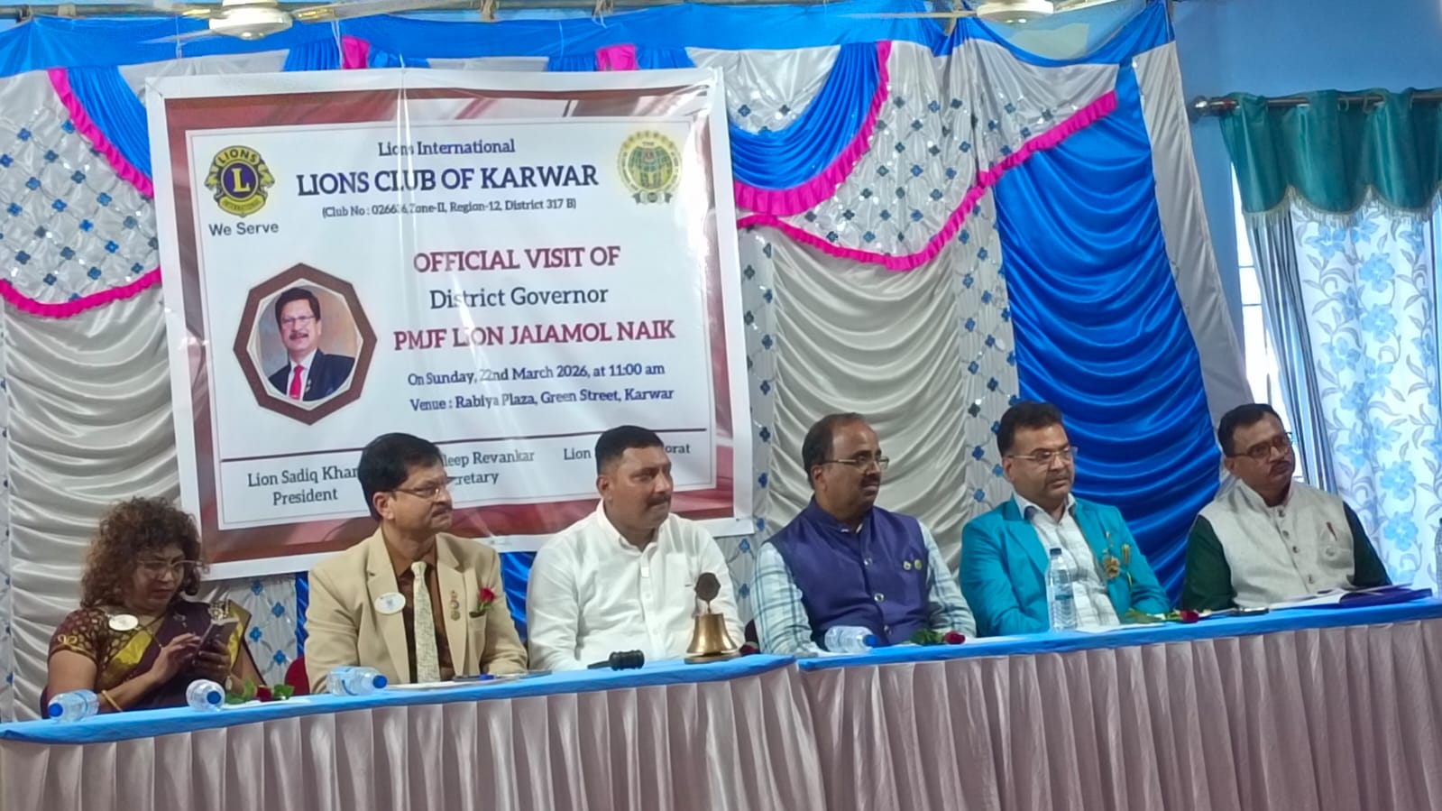 . Club Visit & Felicitation