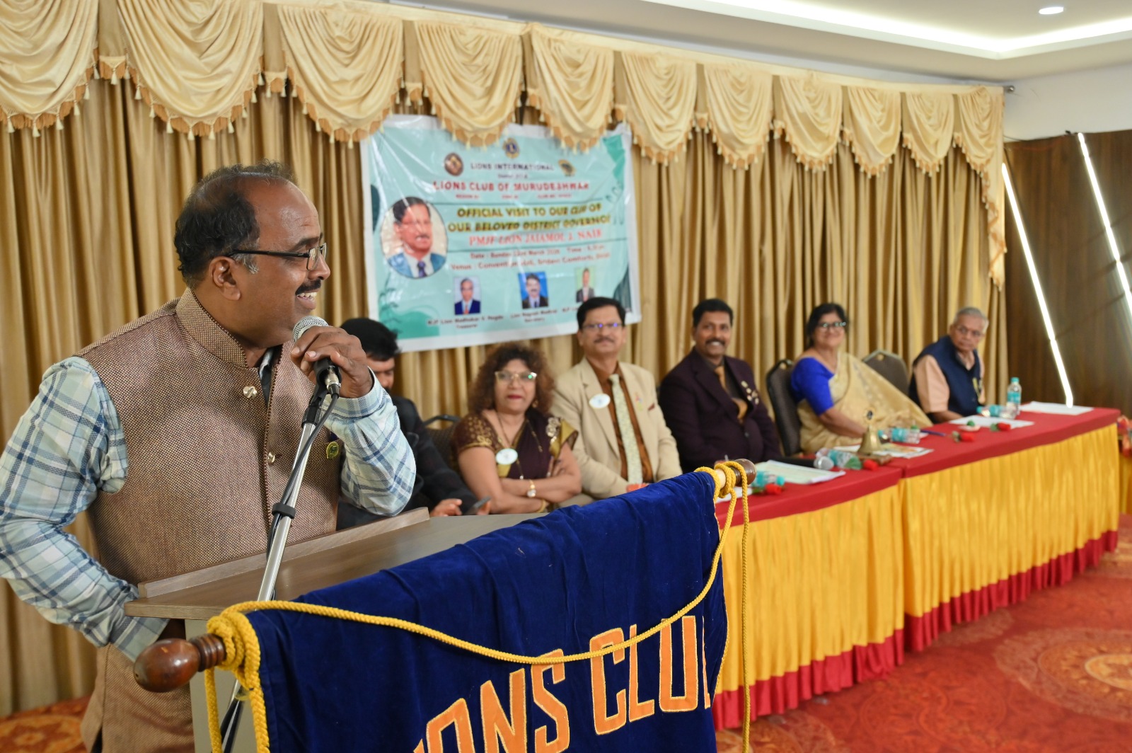 Club Visit During DG visit