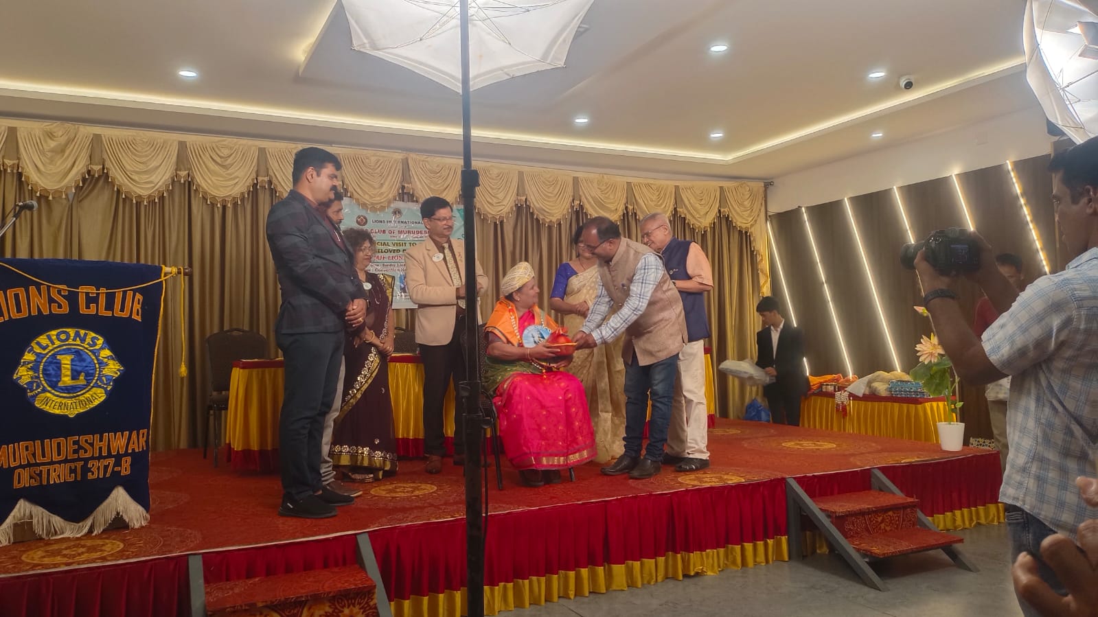 Club Visit During DG visit