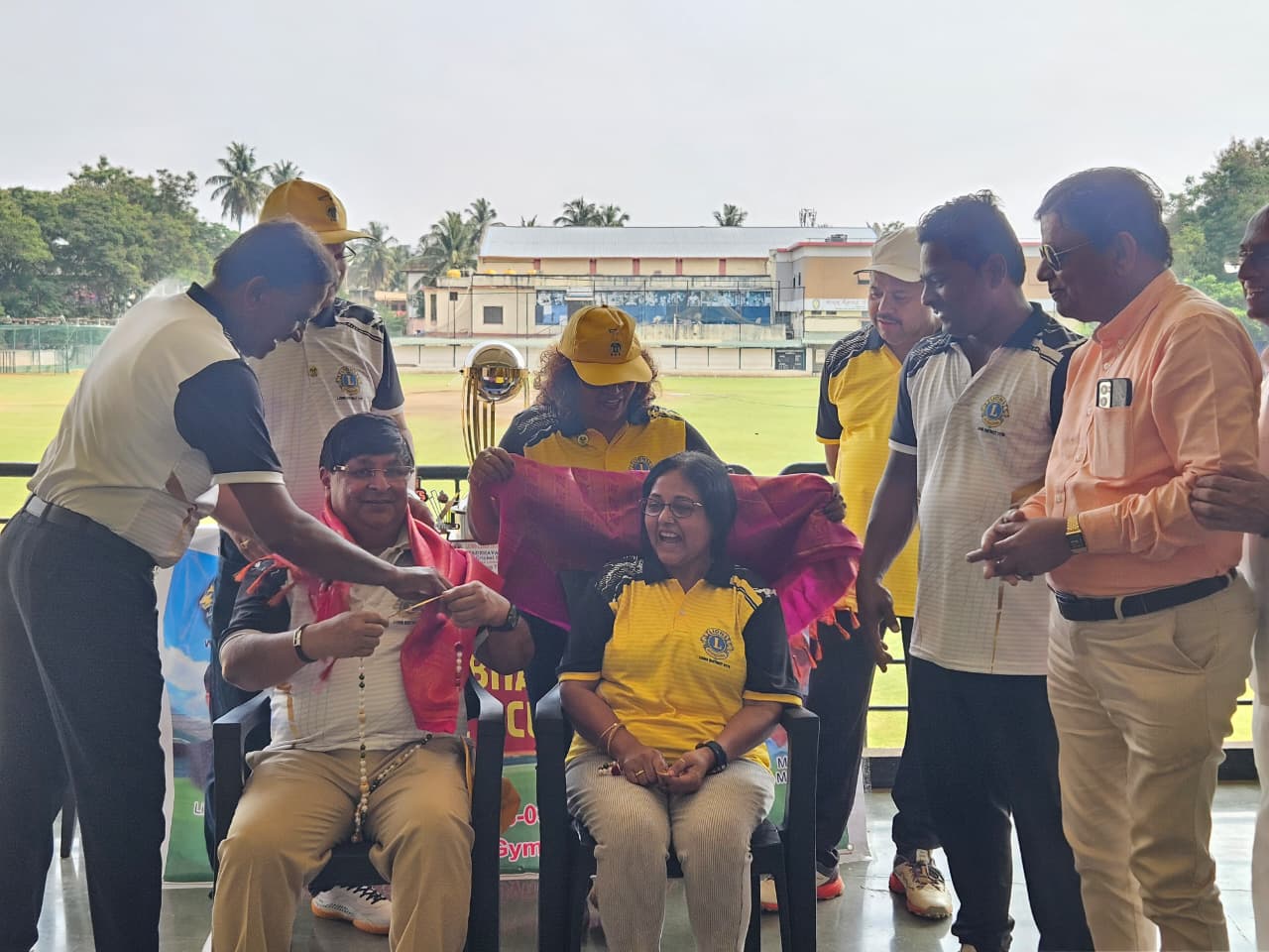 Felicitate to PDG PMJF LION NITHIN MAGANLAL. 