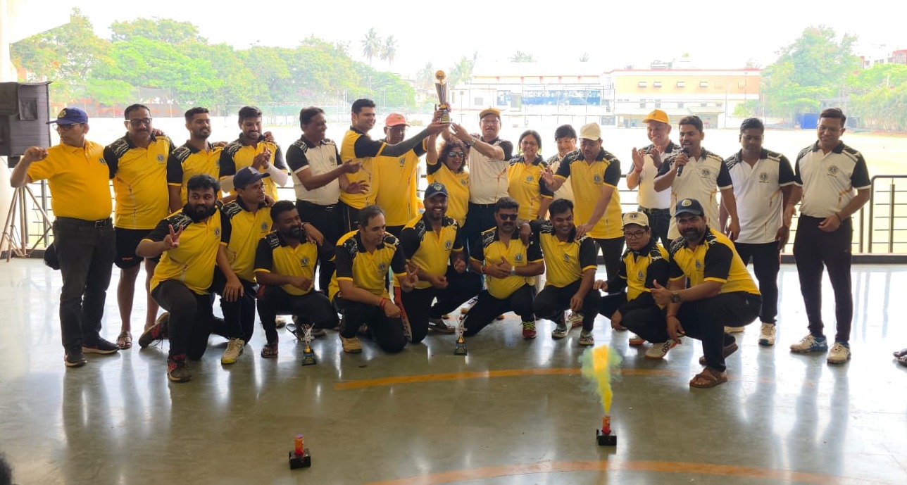 GOA LIONS TEAM BECOME RUNNERUP IN SADBHAVANA . 