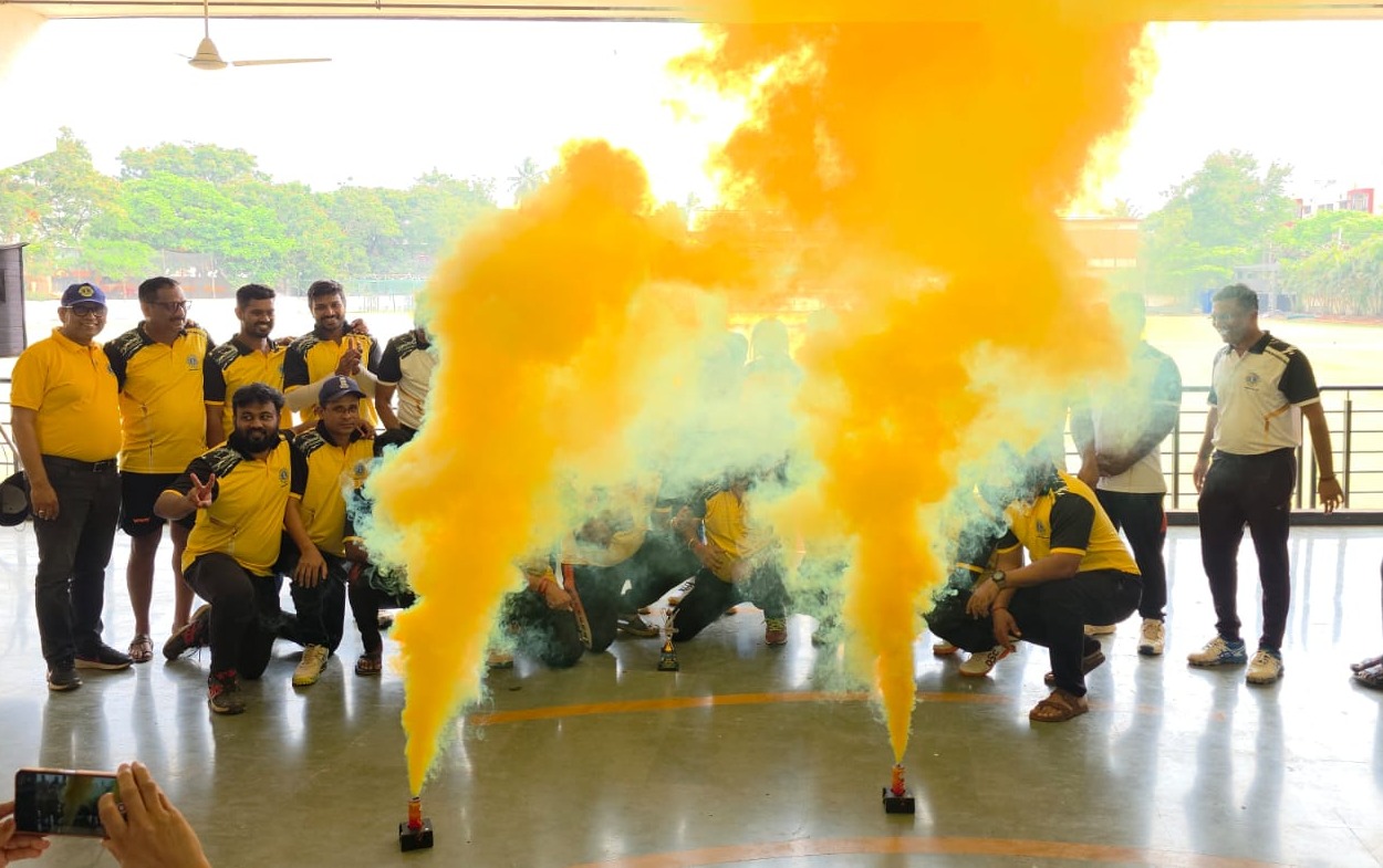 GOA LIONS TEAM BECOME RUNNERUP IN SADBHAVANA . 