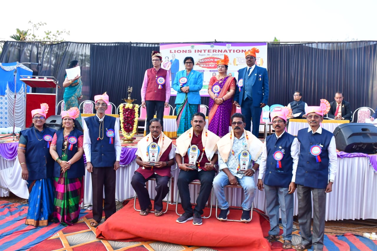 ATTENDEANCE AT REGION MEET OF REGION 12 HOSTED BY LIONS CLUB OF HONAVAR