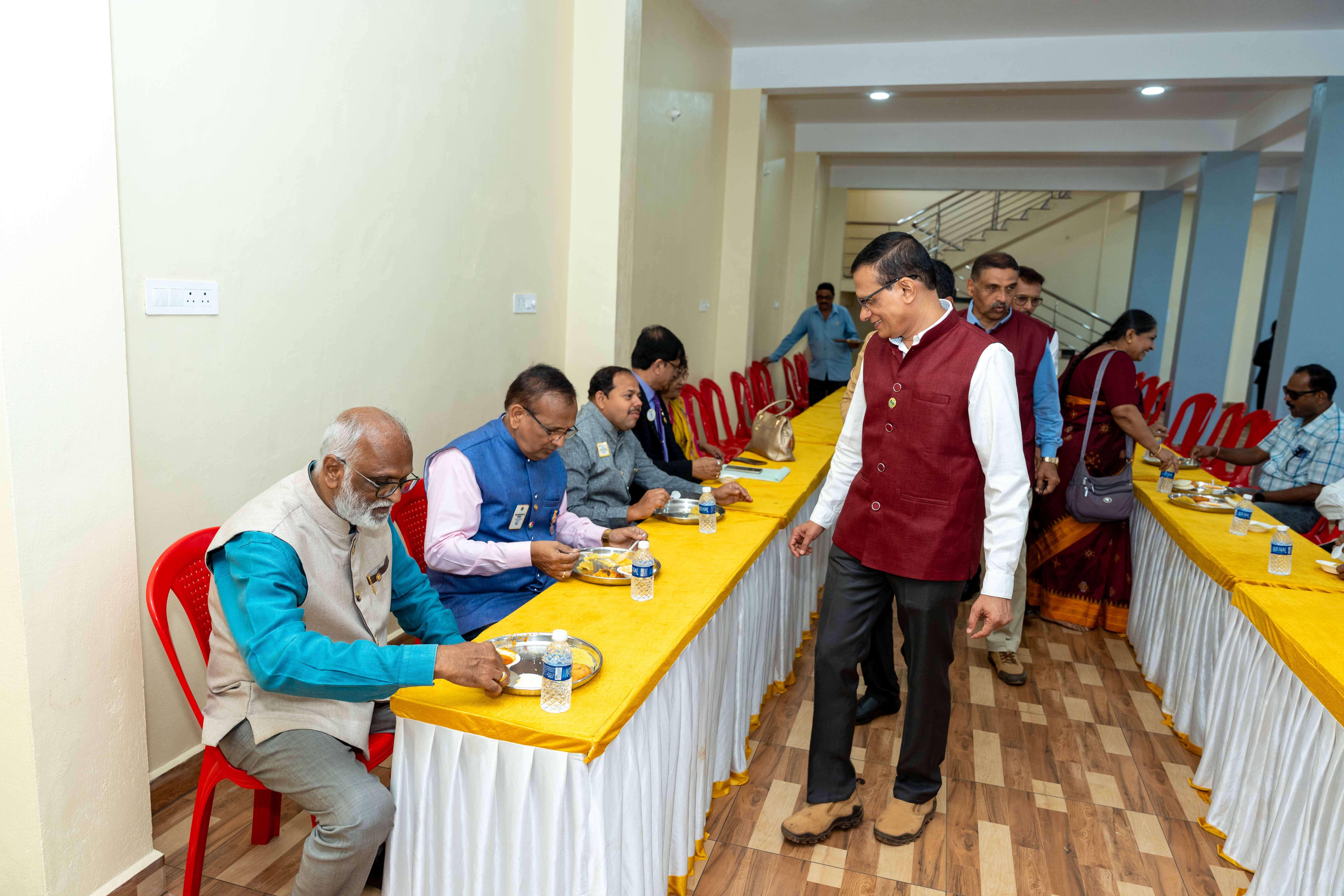 ATTENDED THE LIONS CLUB OF SIRSI -LCIF SPONSORED HUNGER RELIEF PROJECT BUILDING INAUGARATION CEREMEONY