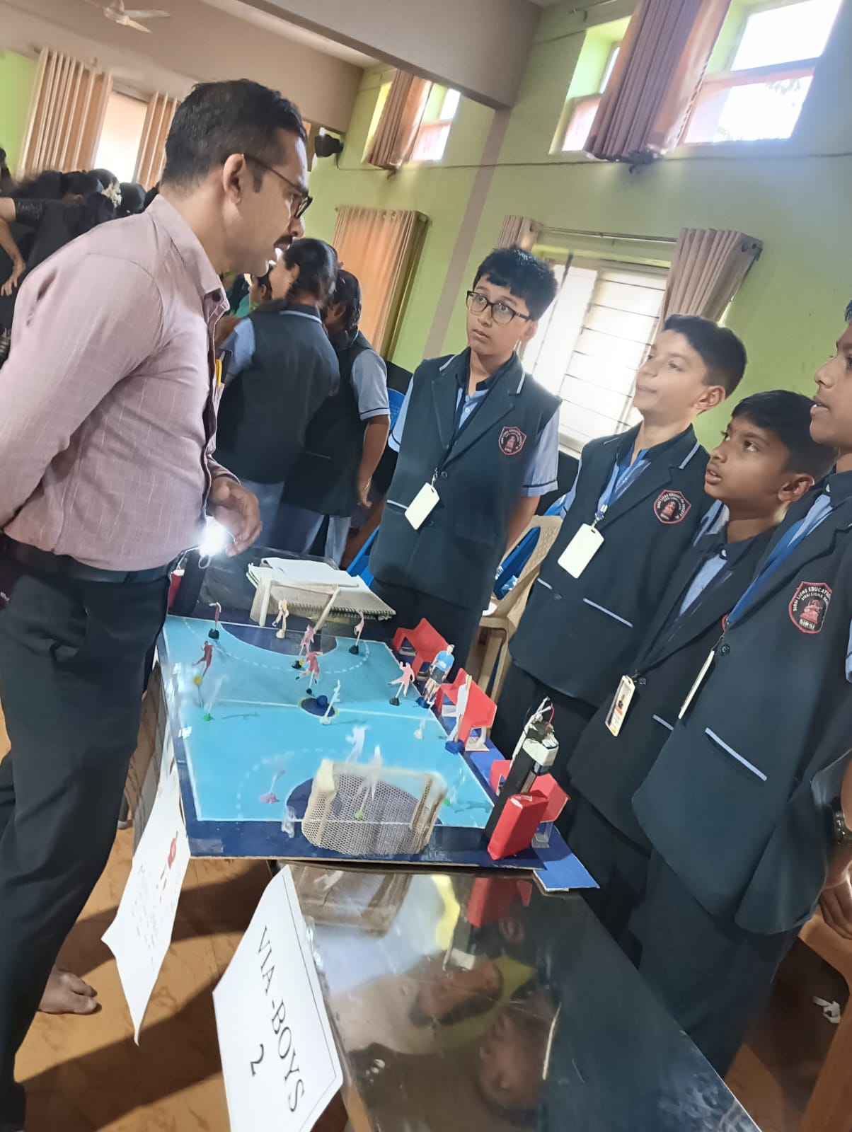 POWER PLAY ARENA= A SPORTS EXHIBITION FOR YOUNG STUDENTS OF SCHOOL AND HIGH SCHOOL