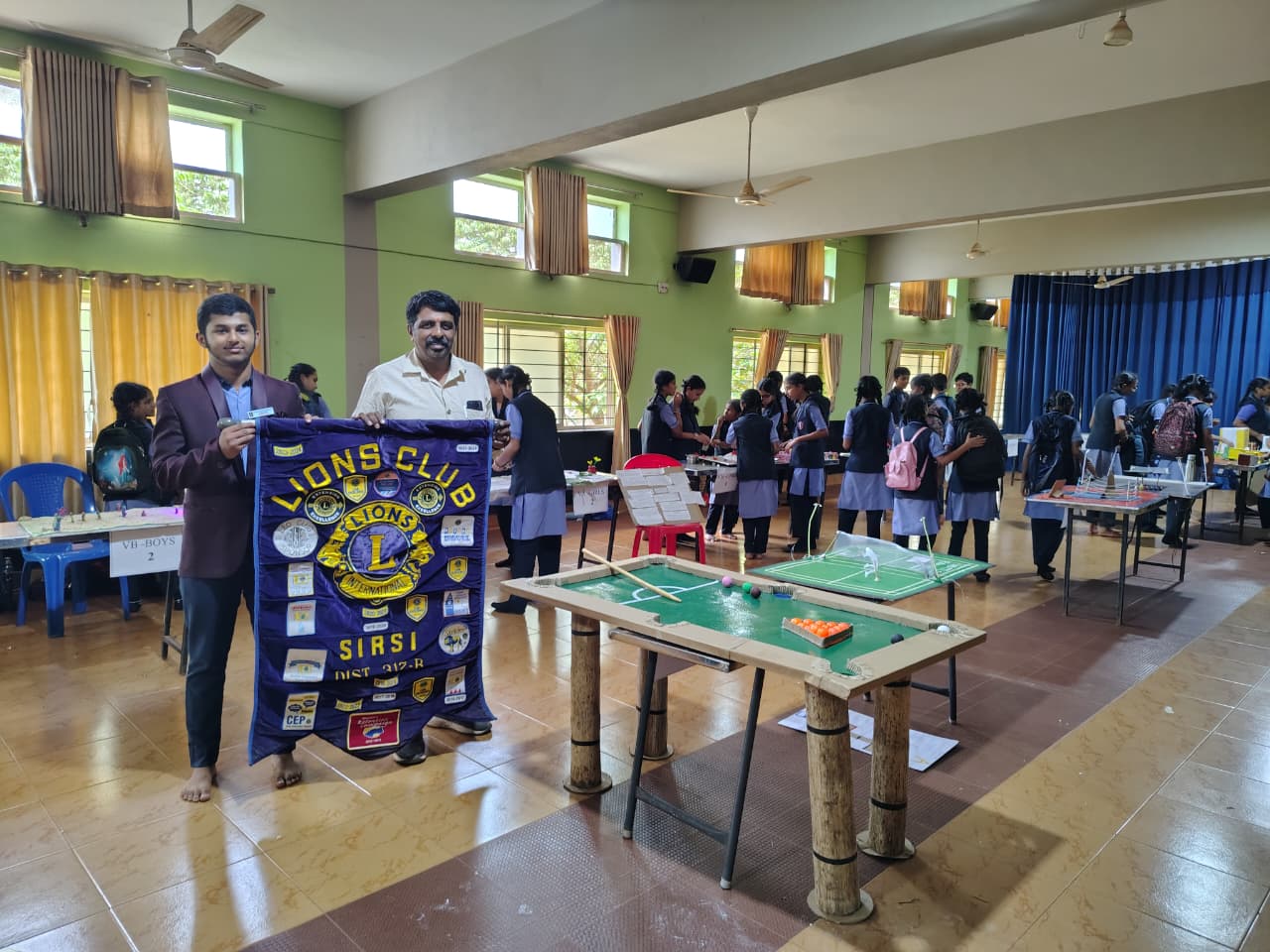 POWER PLAY ARENA= A SPORTS EXHIBITION FOR YOUNG STUDENTS OF SCHOOL AND HIGH SCHOOL