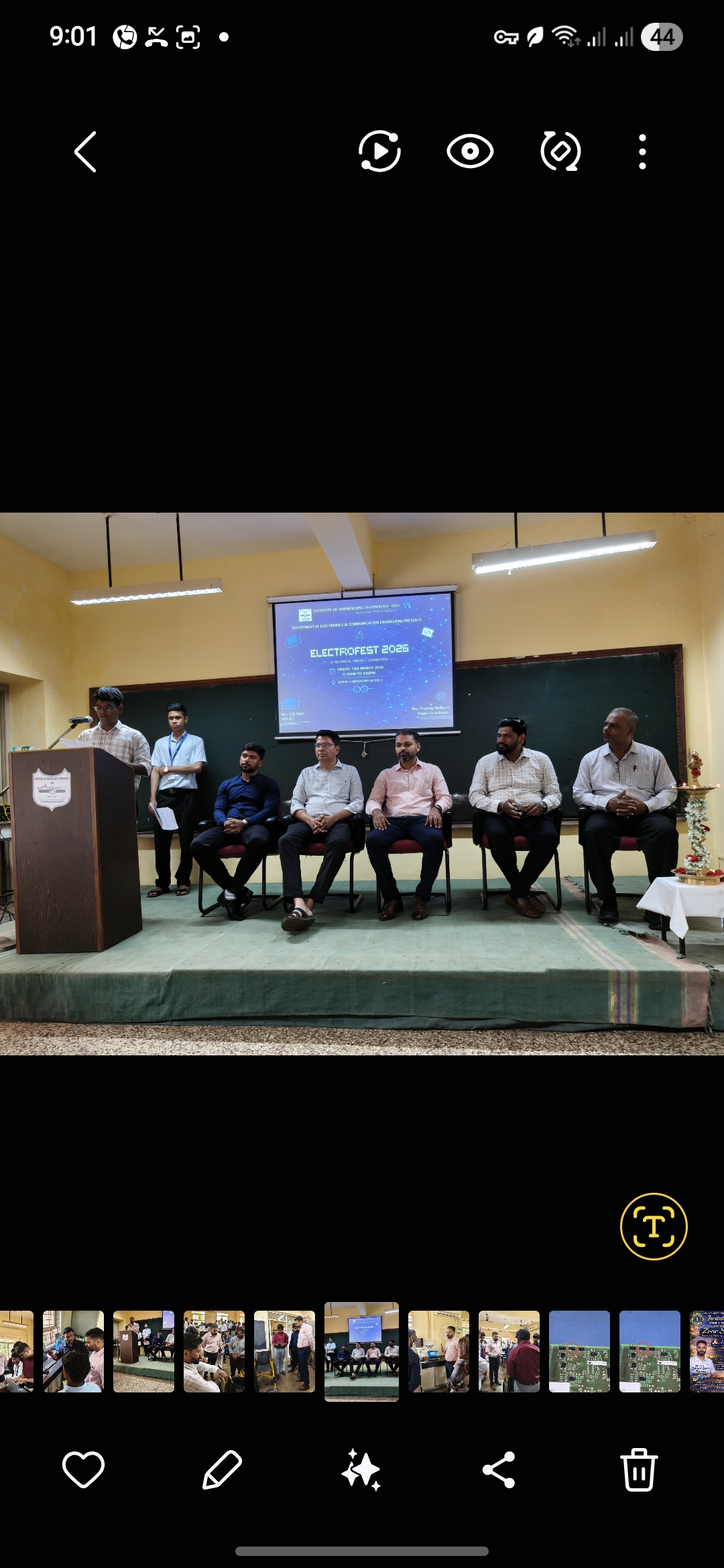 Key Note speaker at Electrofeast at ISBT 