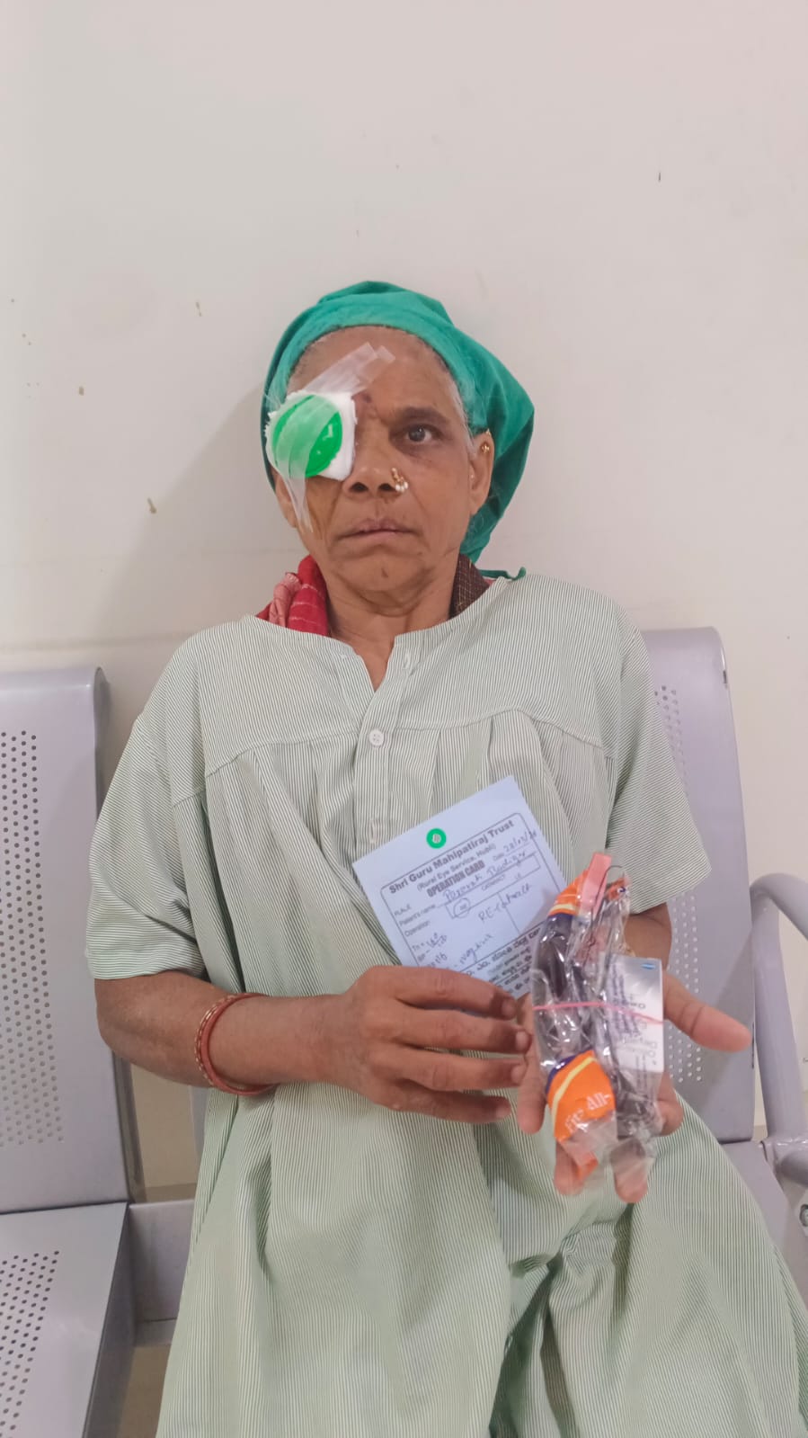 Eye Oprations for 5 old village persons