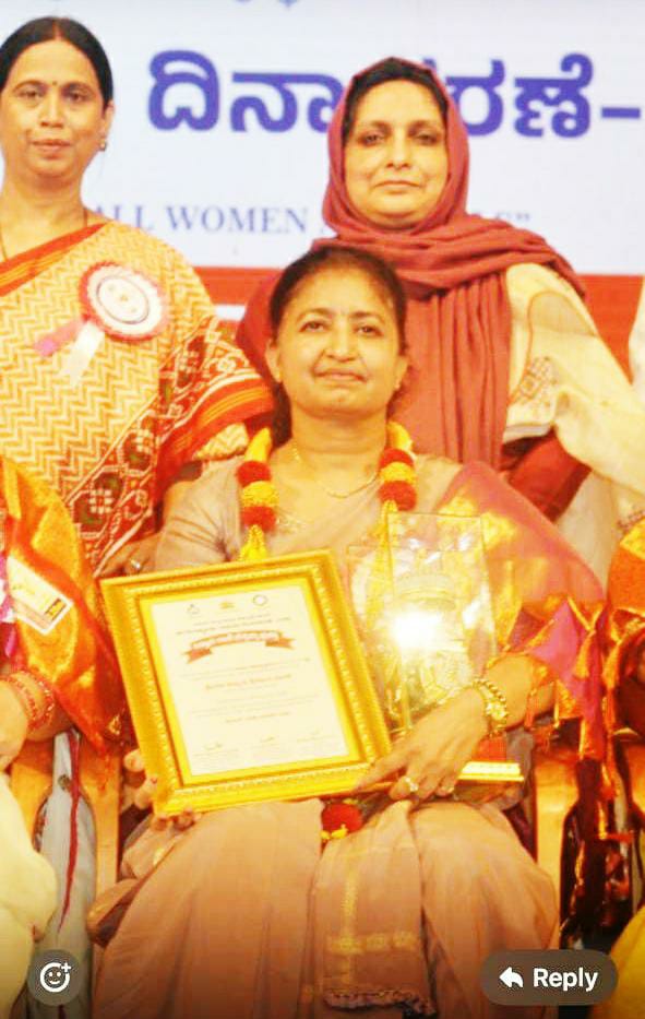 State award received by Lions Club Member