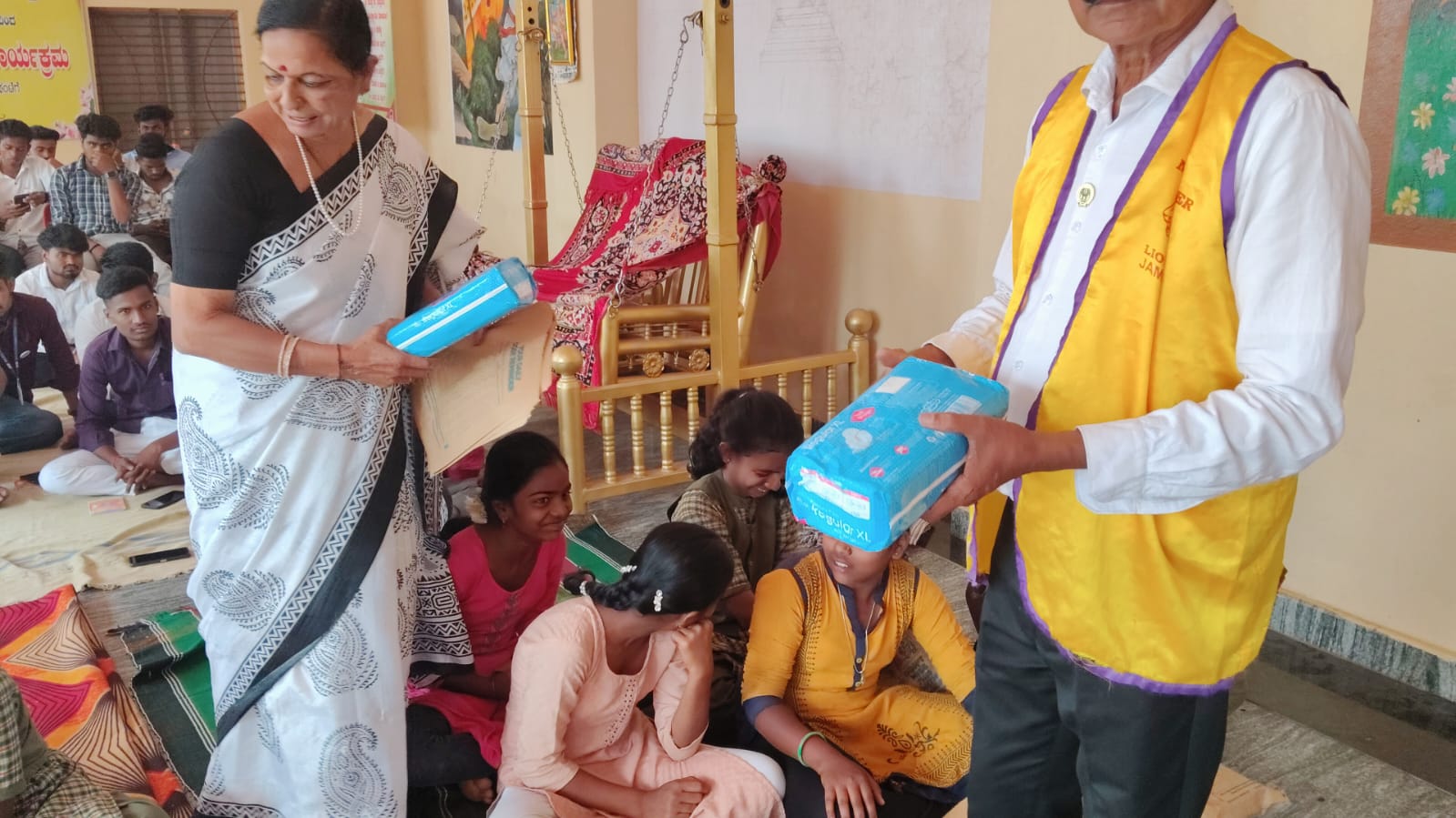 Distribution of Sanitary Napkins & Hygiene Awareness Drive