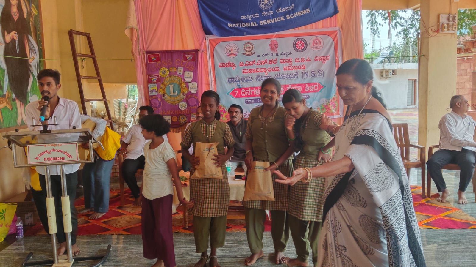Distribution of Sanitary Napkins & Hygiene Awareness Drive