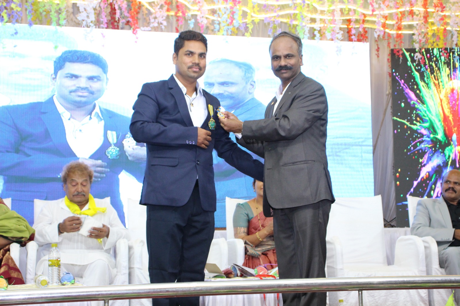 GOT APPRICIATION INTERNATIONAL MEDAL FROM PDG PMJF DR P R S CHETAN SIR. 