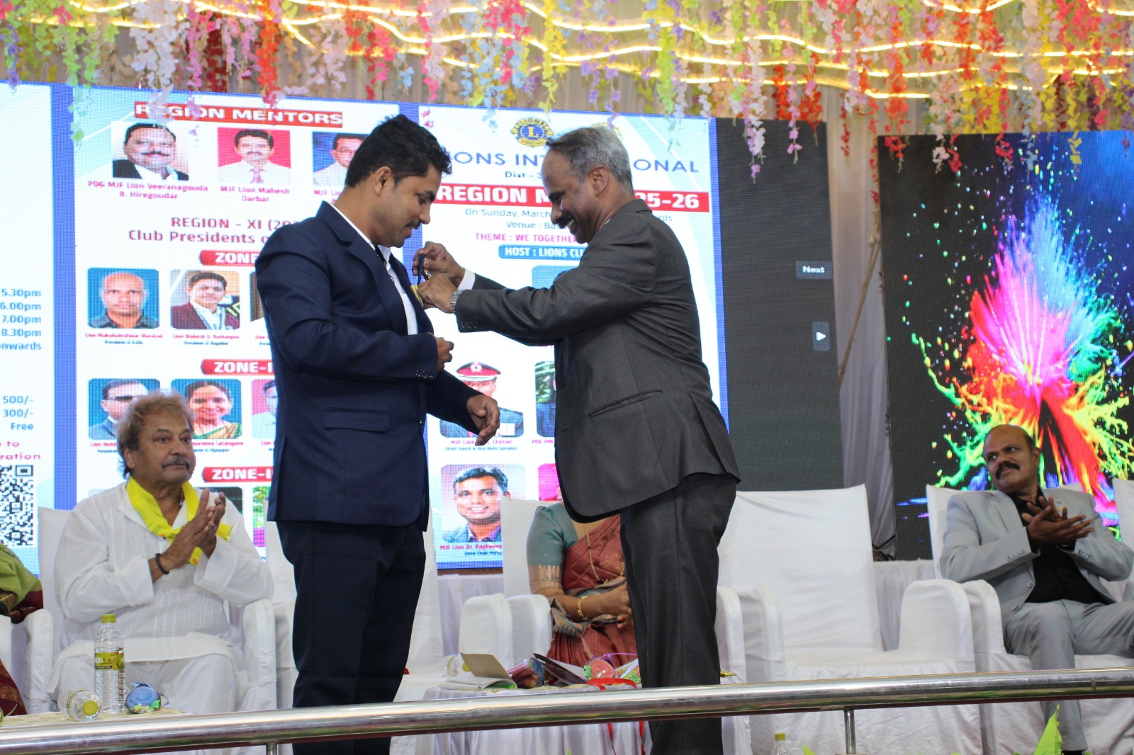 GOT APPRICIATION INTERNATIONAL MEDAL FROM PDG PMJF DR P R S CHETAN SIR. 