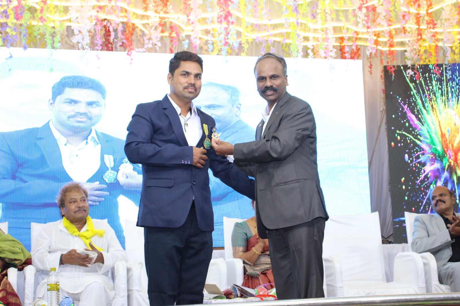 GOT APPRICIATION INTERNATIONAL MEDAL FROM PDG PMJF DR P R S CHETAN SIR. 