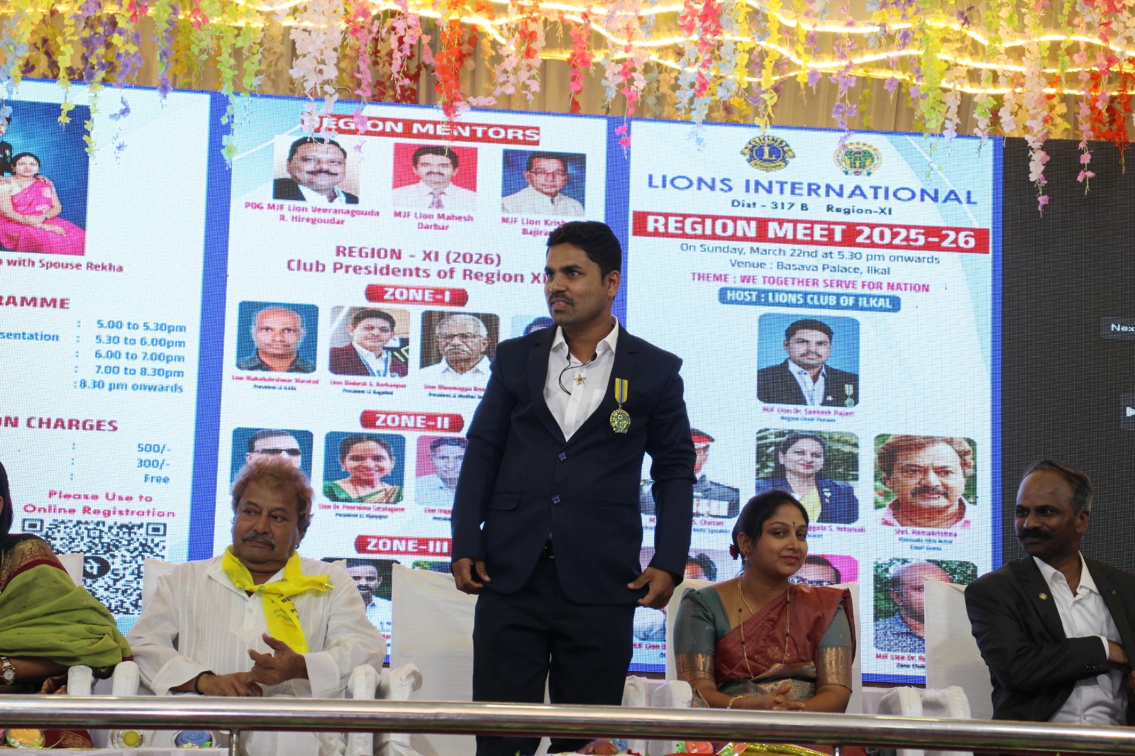 GOT APPRICIATION INTERNATIONAL MEDAL FROM PDG PMJF DR P R S CHETAN SIR. 