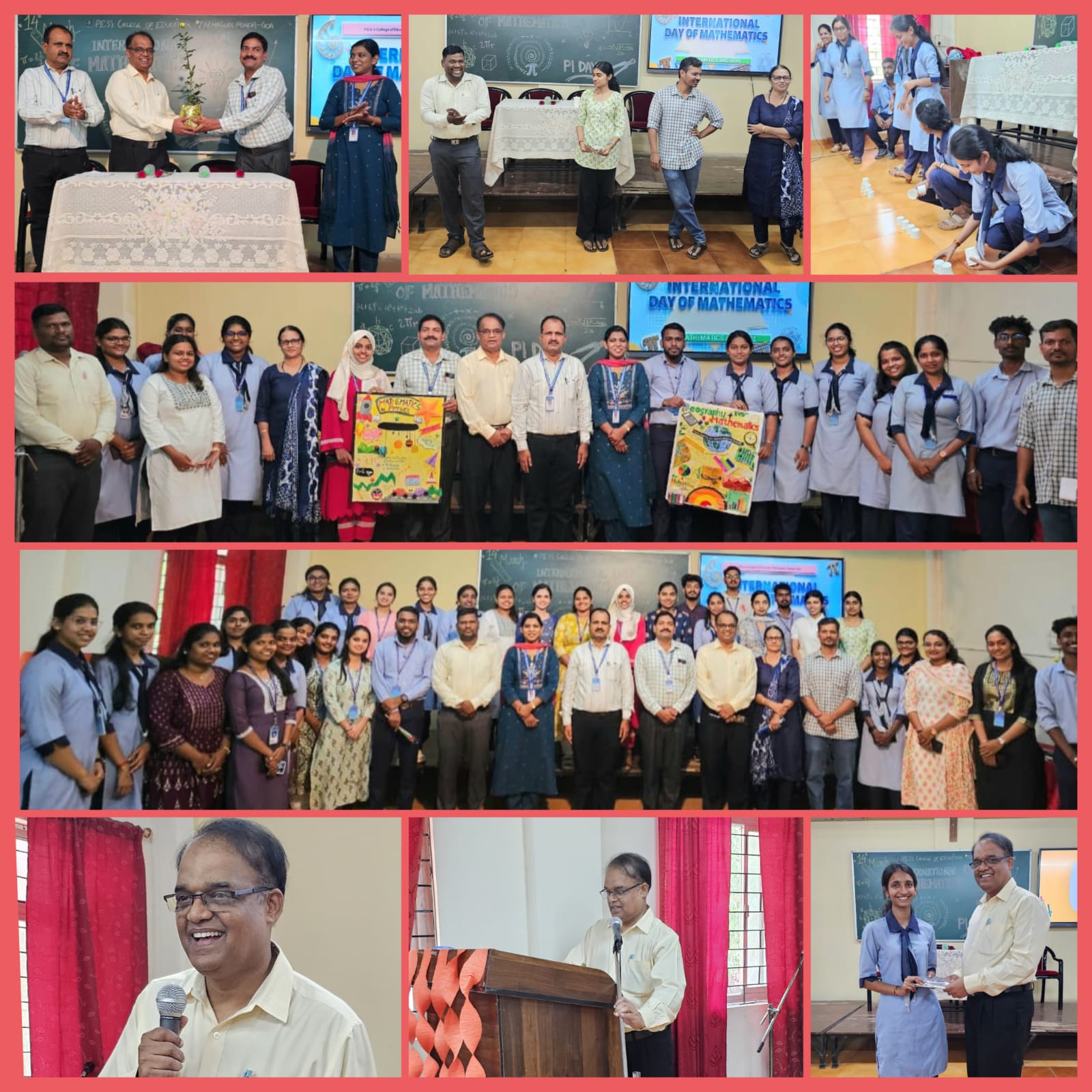 International Mathematics Day Celebrations at PES College of Education