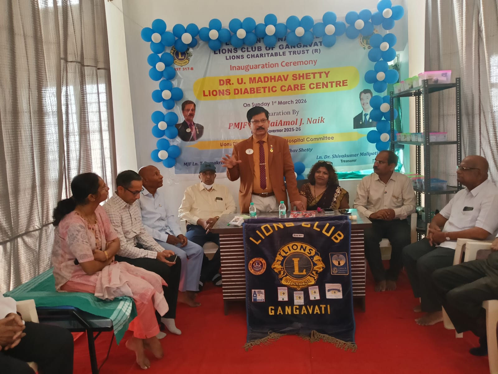 Inauguration of lions Diabetes centre