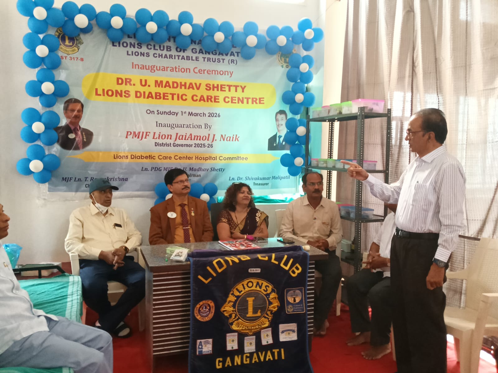 Inauguration of lions Diabetes centre
