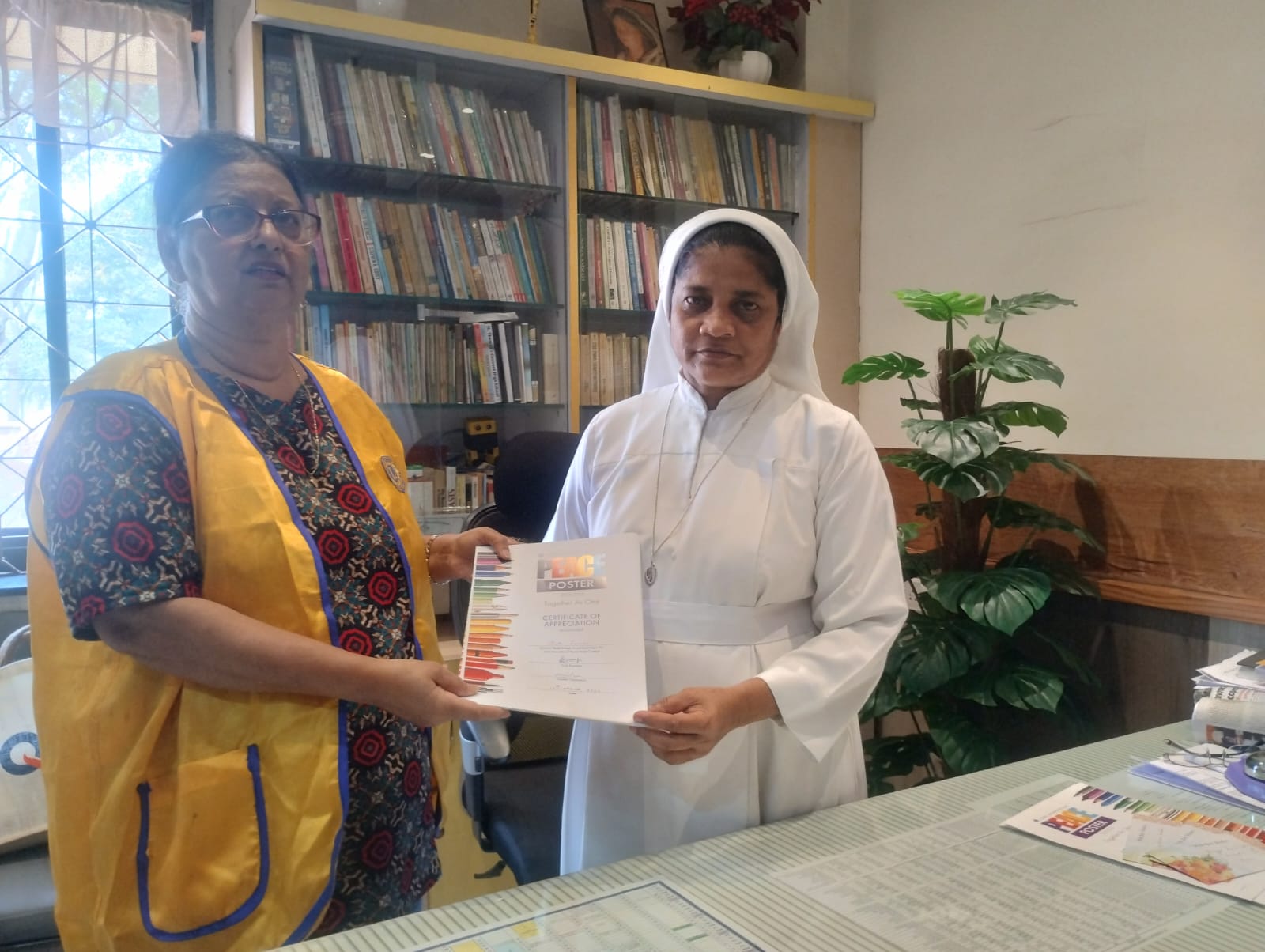 Sponsored certificate for poster competition 