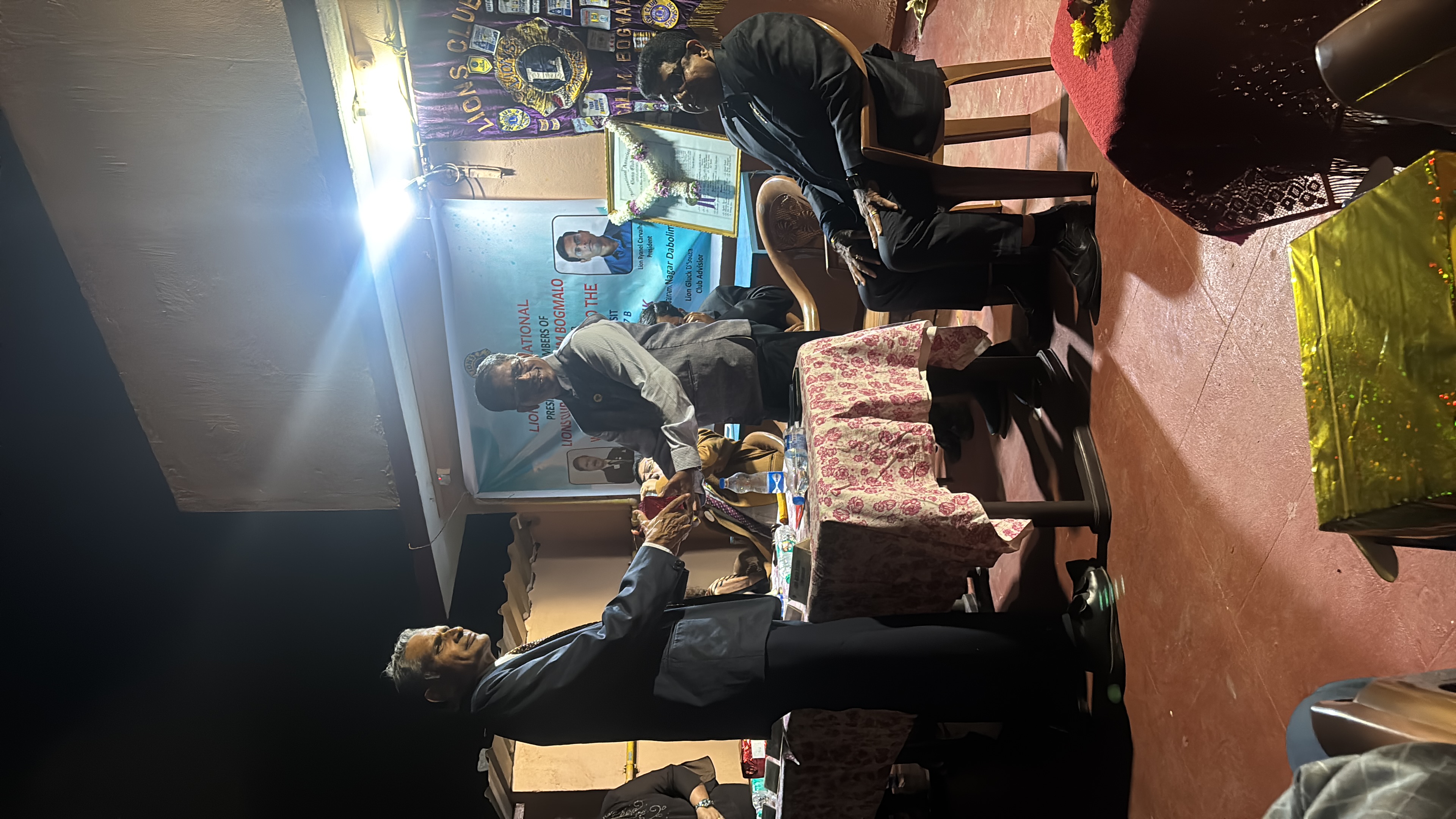 Attended Official DG visit for Chicalim Bogmallo club