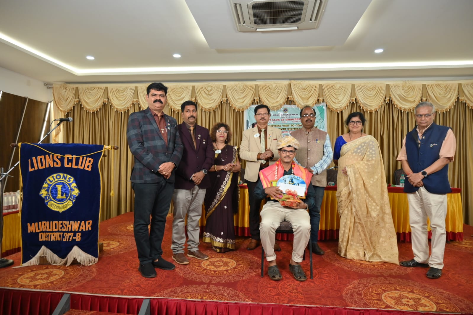 PRESENTED "VAJANTRI AWARD" TO BEST PRIMARY SCHOOL TEACHER OF BHATKAL BLOCK.