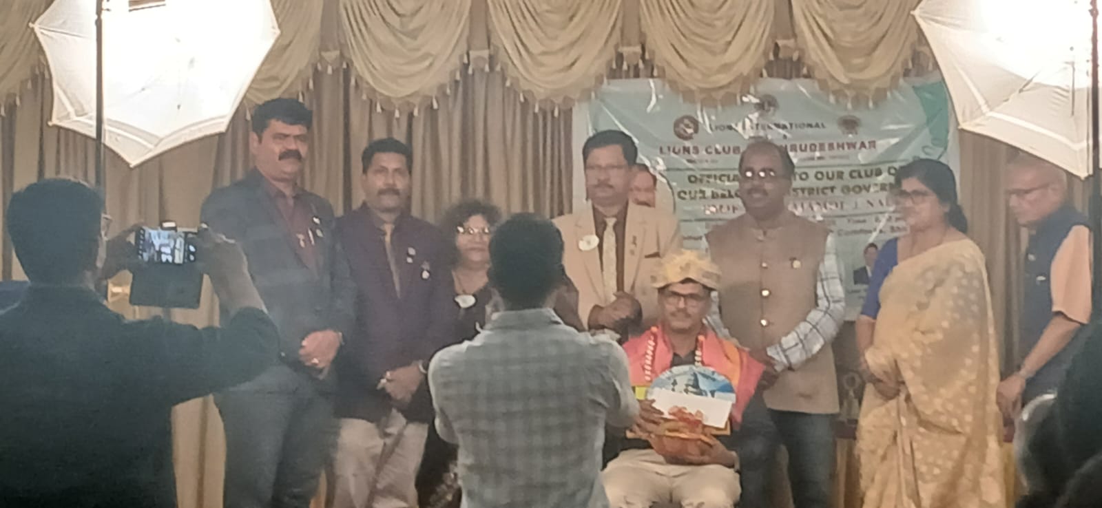 DONATED SPEAKER BOX TO SARVODAYA PRE PRIMARY SCHOOL.