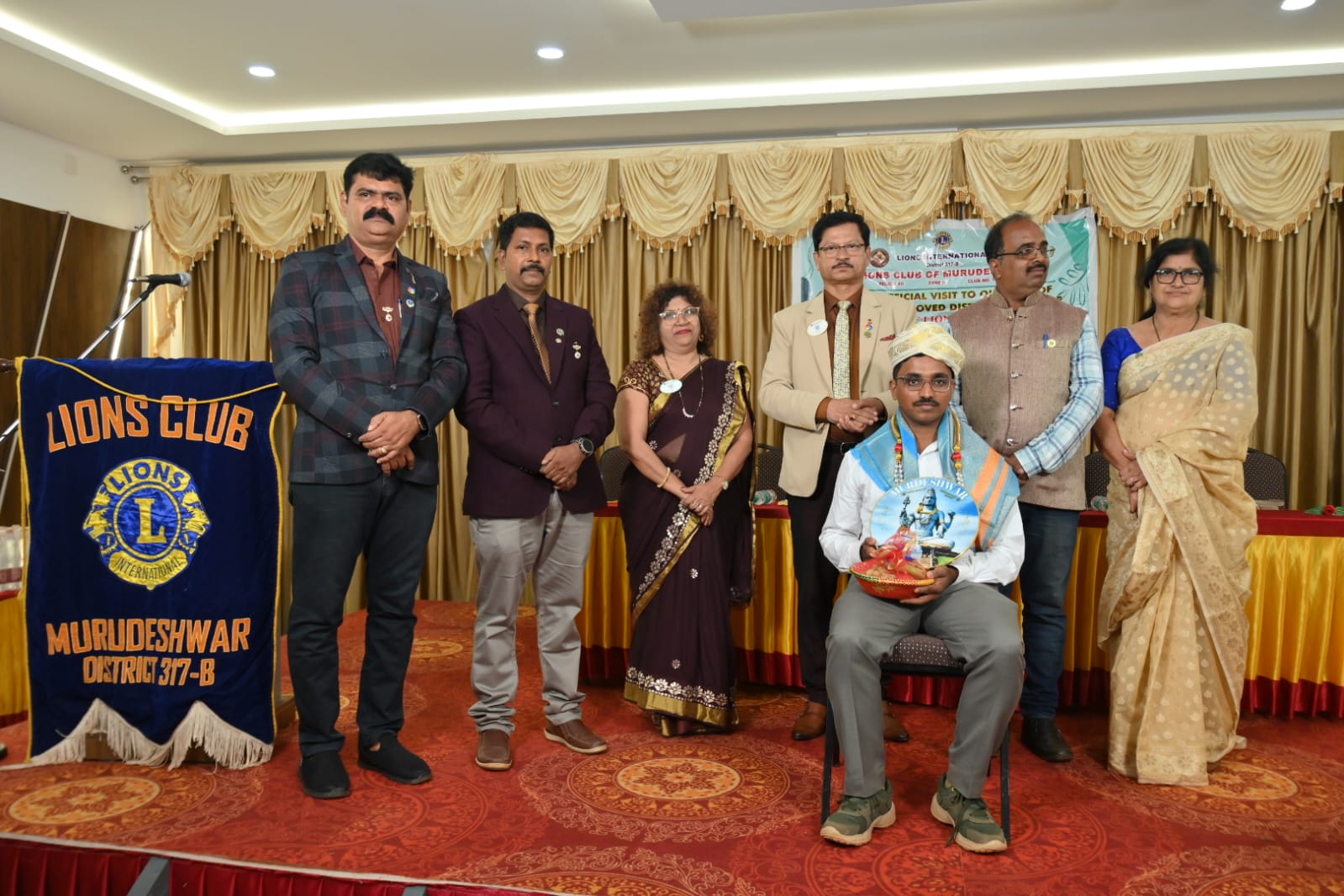 HONOURED CHIEFE MINISTER GOLD MEDAL WINNER FOREST OFFICER.