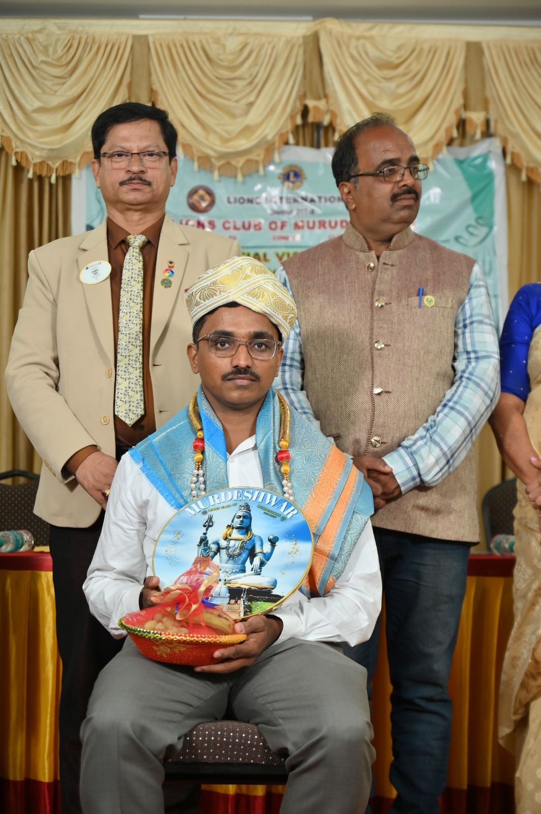 HONOURED CHIEFE MINISTER GOLD MEDAL WINNER FOREST OFFICER.