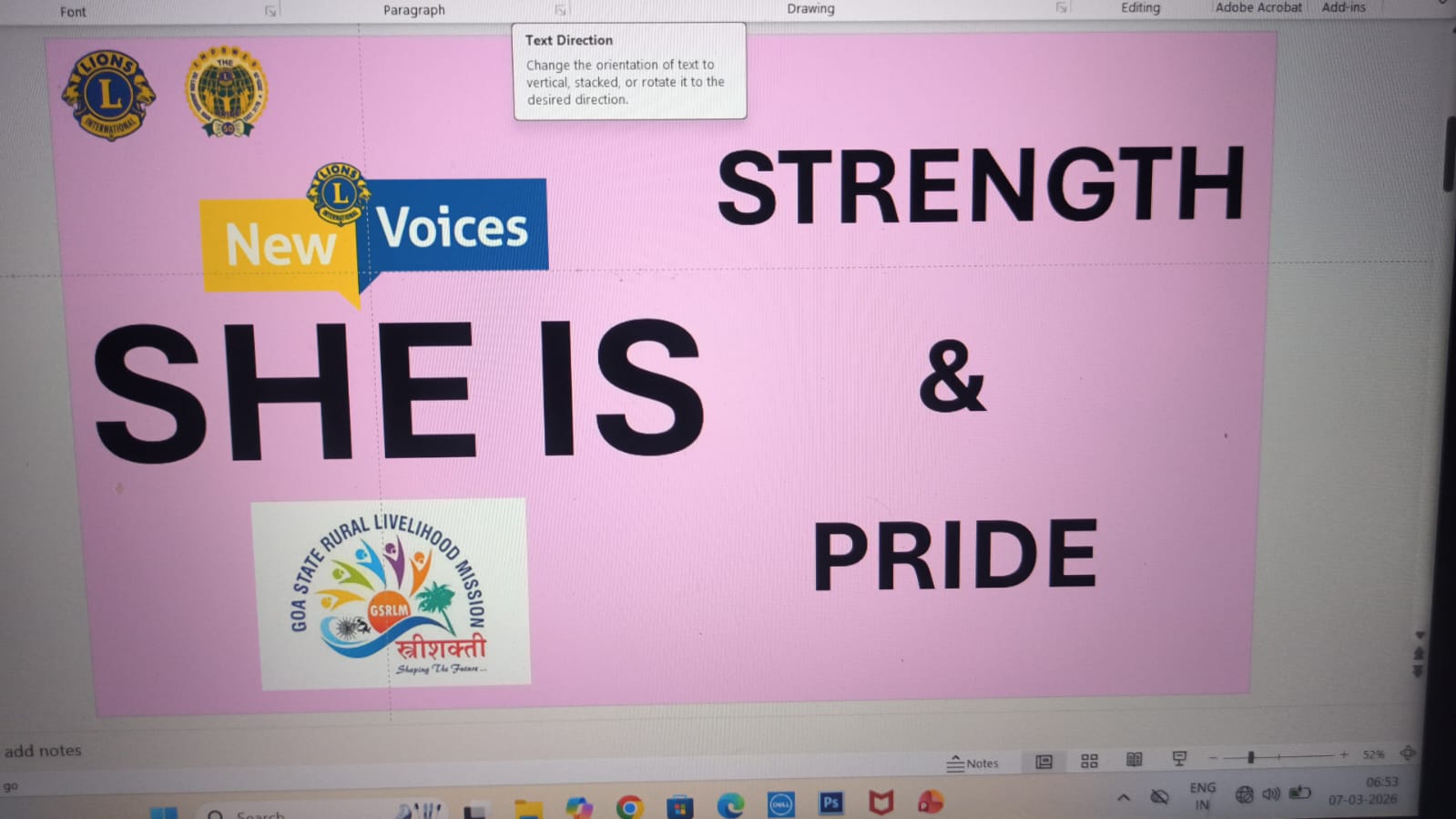 Get Set Go For District Level Women's Day With Seminar At Collectorate Office Margao