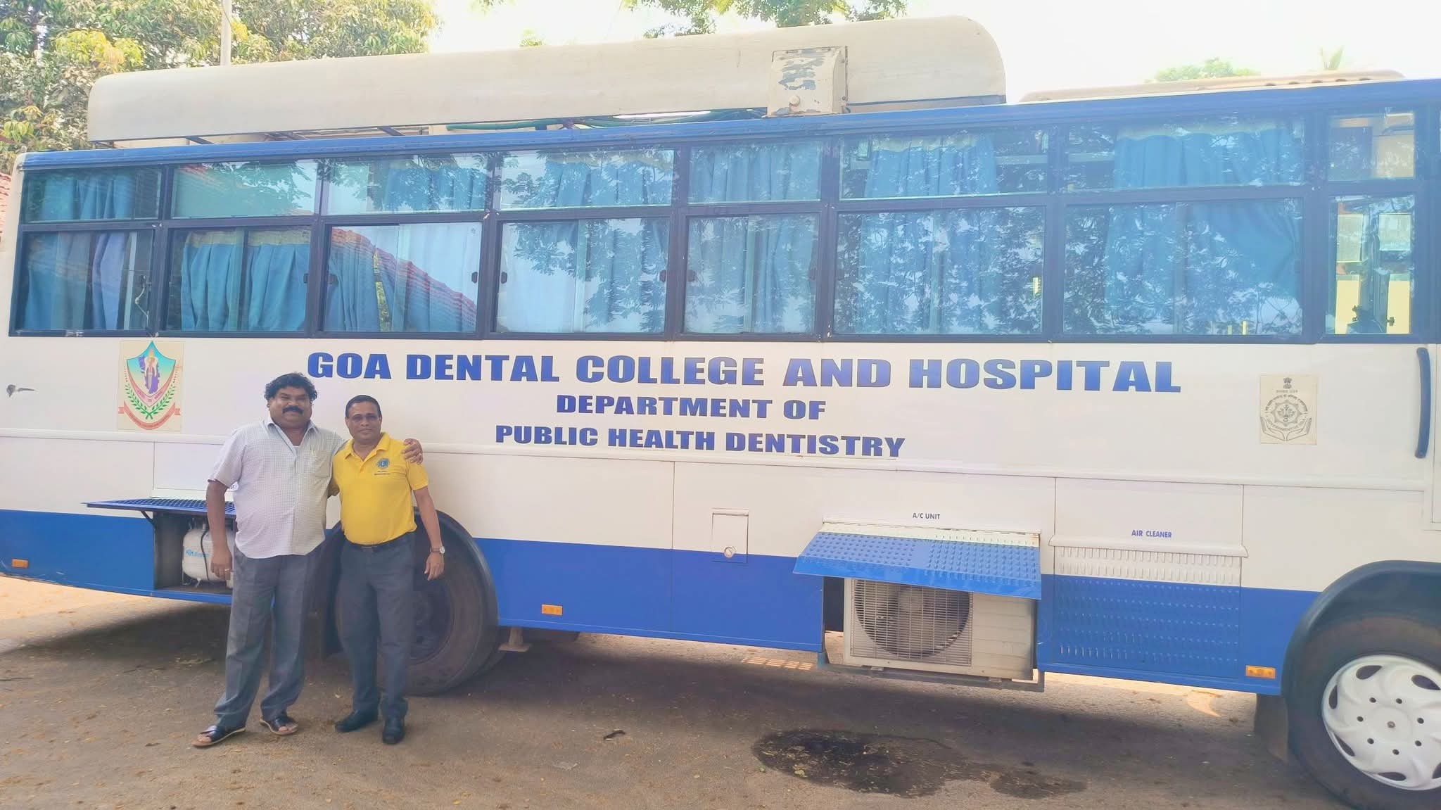 Dental Camp at Varca Village wiNSDG Goal No 5 & 7 With GDC Bambolim, VP Varca and Lions Club of Salcete