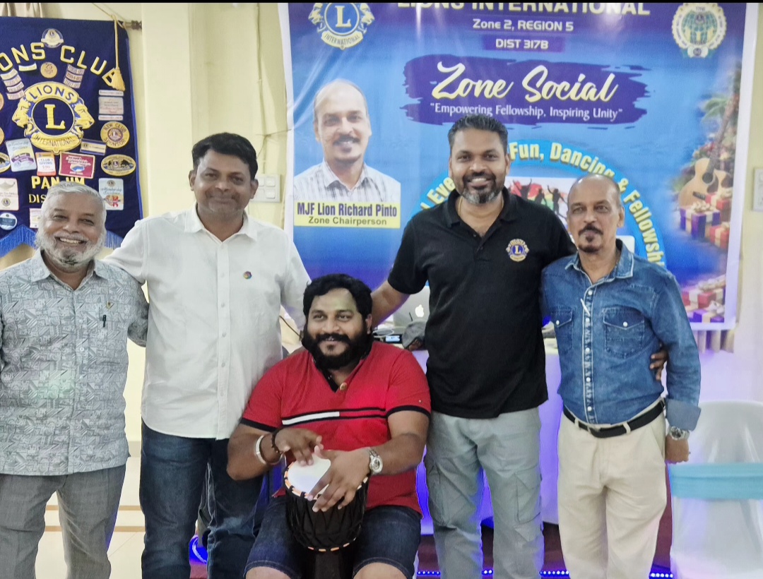 Attended Zone Social of ZC lion Richard Pinto 