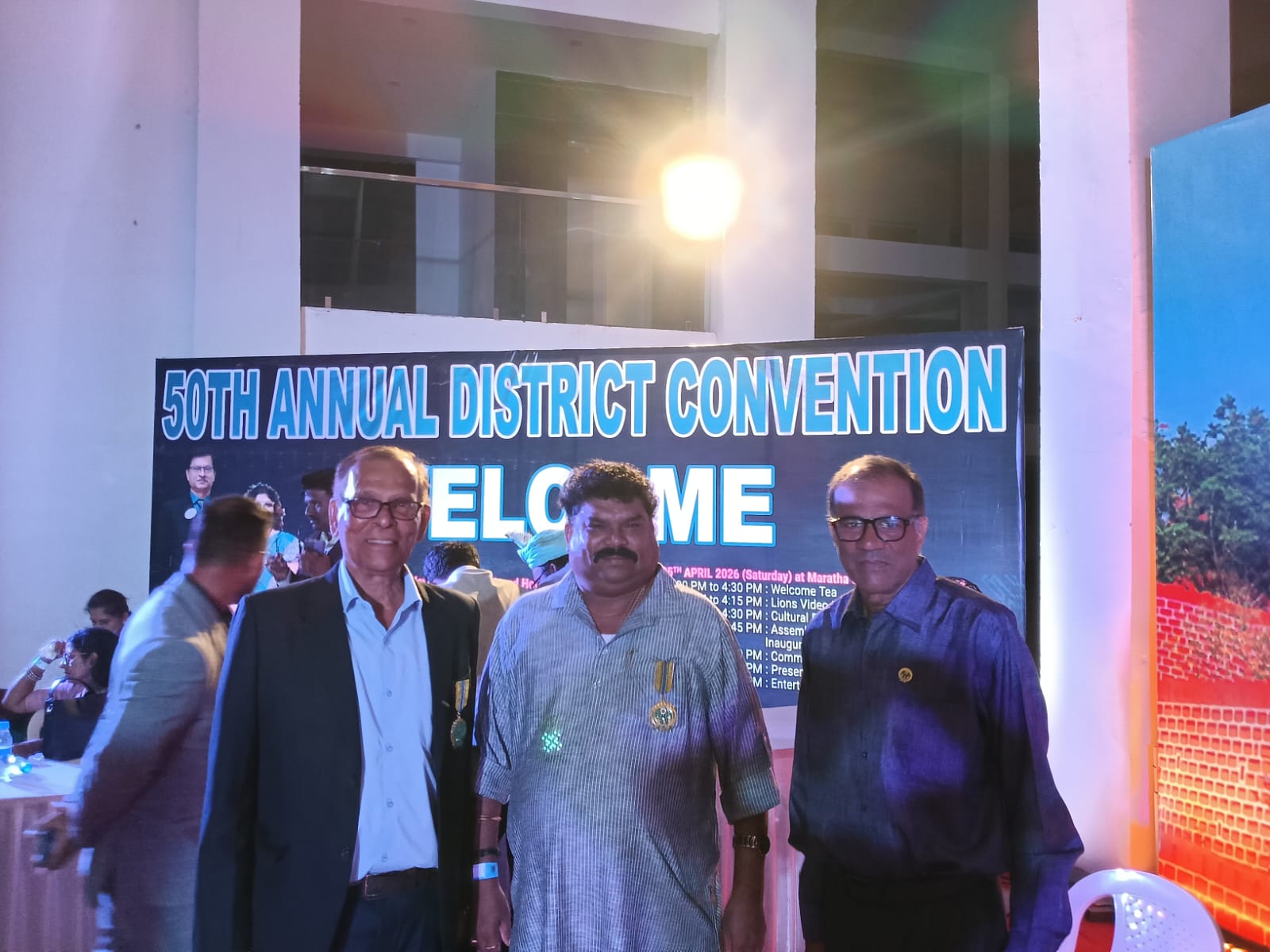 Club PST and other members attended the district convention held at Maratha sankul porvorim Goa 