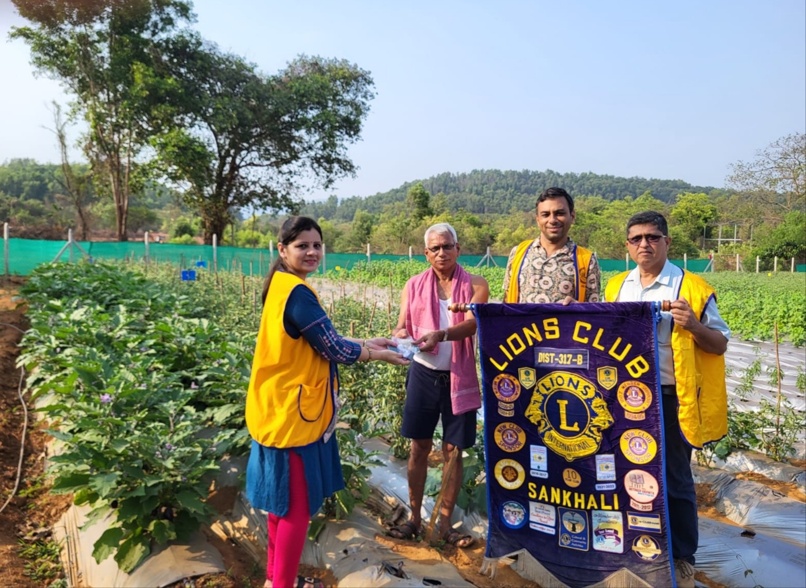 Distribution of Seeds as a part of World Wide Week of Service on Environment 
