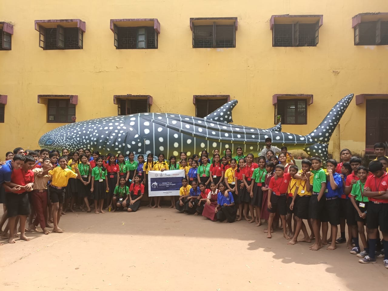 Awareness talk on save the whale shark