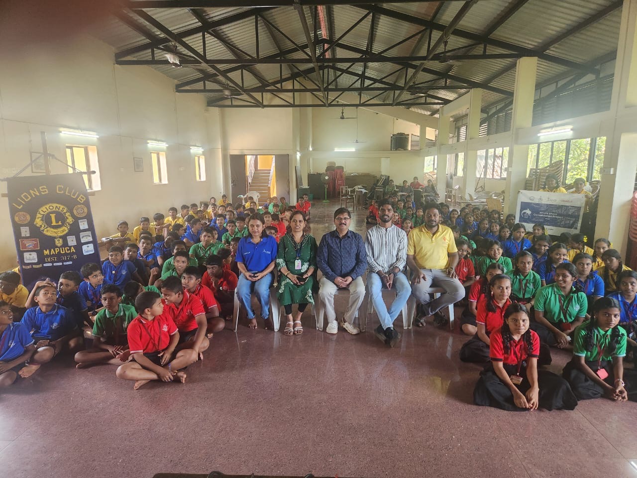 Awareness talk on save the whale shark