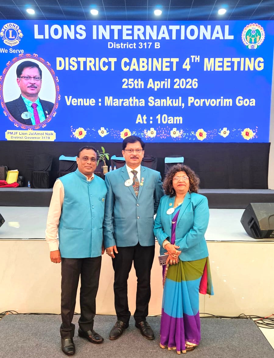 Our Cabinet Officer Lion Adrian Attended the 4th Cabinet Meeting